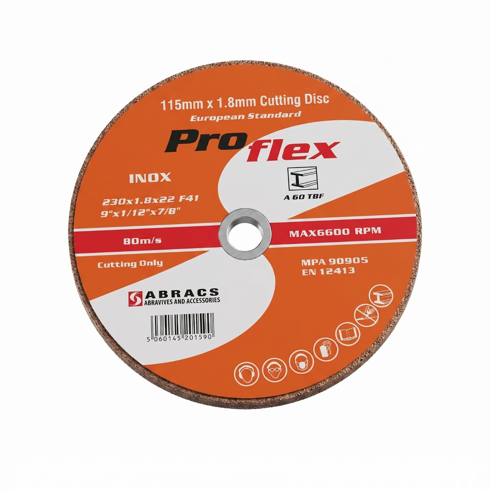 115mm x 1.8mm Cutting Disc
